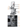 Máy cưa xương công nghiệp F400 giá rẻ