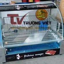 Tủ nướng xúc xích 7 thanh có kệ